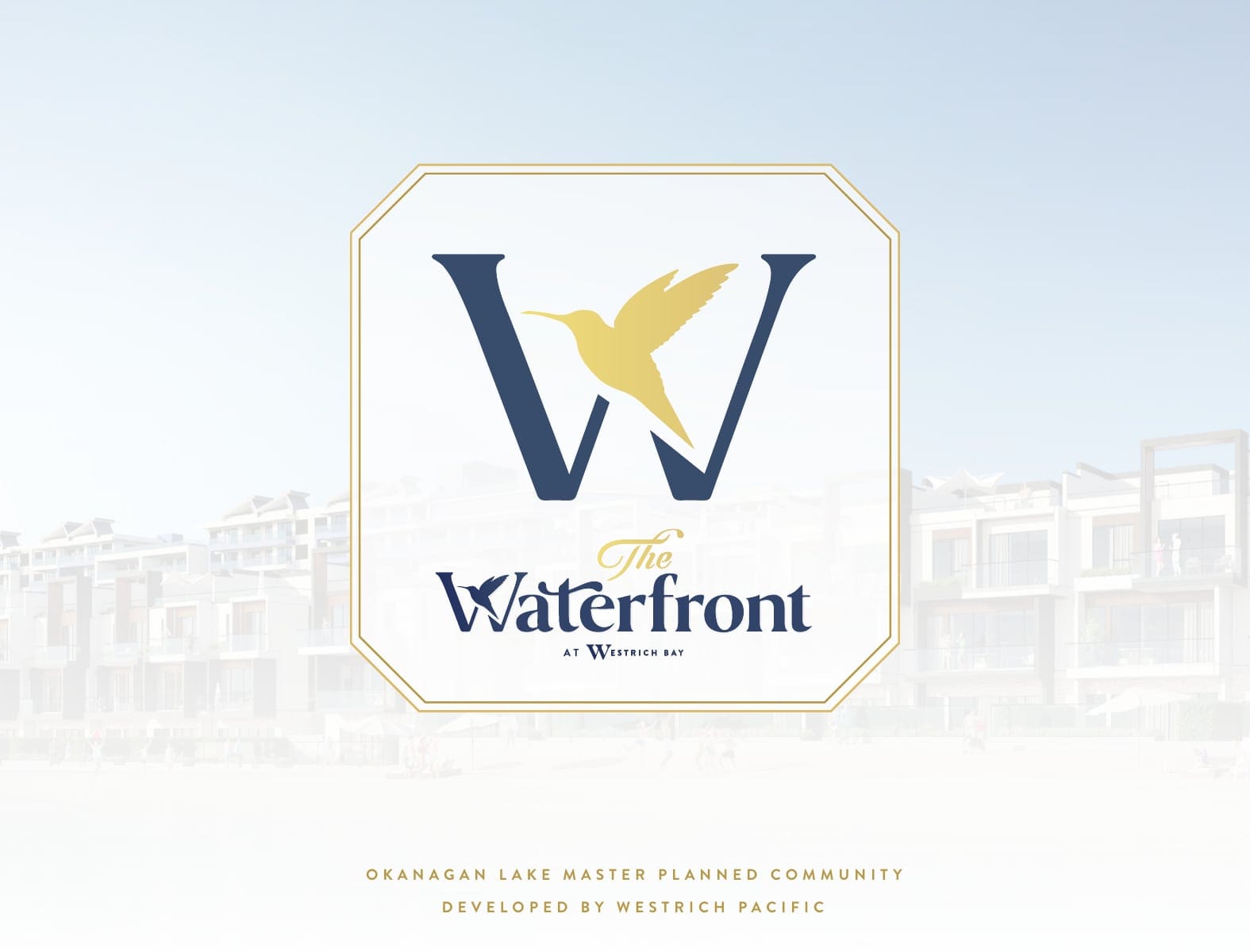 Cover of The Waterfront at Westrich Bay digital brochure